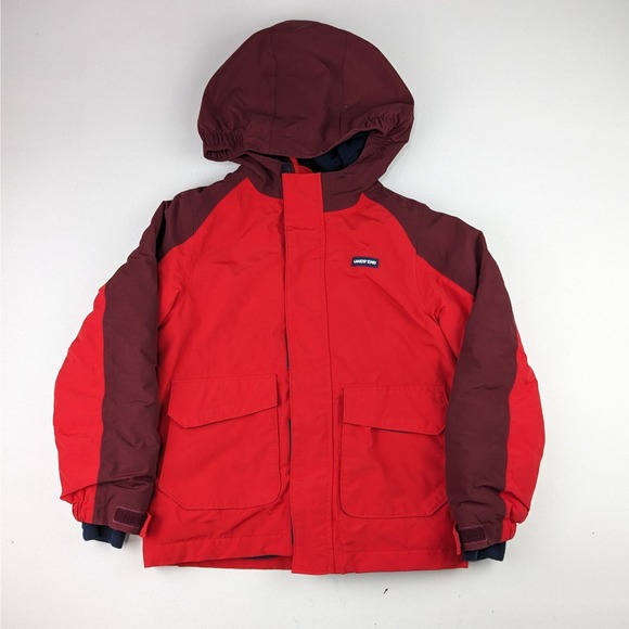 Land's End Red Winter Coat